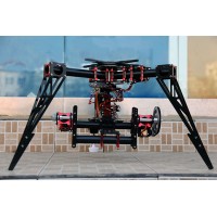 FPV 3-Axis Camera Gimbal Mount PTZ Customized Designed for Aerial Photography Octacopter/RC Helicopter