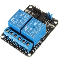 2 Channels 5V Relay Module With Optocoupler For Arduino ARM PIC AVR DSP