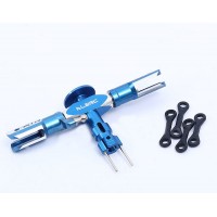 450 V3 Rotor Head Sat-Blue for ALZRC 450SE V2 H12V32