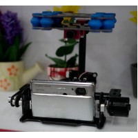 TX-2 Carbon Fiber Brushless Two-Axis Camera Gimbal Direct Drive FPV PTZ Multicopter Photography for Digital Camera