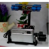 TX-2 Glass Fiber Brushless Two-Axis Camera Gimbal Direct Drive FPV PTZ Multicopter Photography for Digital Camera