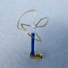 5.8g 3 Blade Clover Leaf Antenna & Skew w/ Straight Type RP-SMA Connector for Audio Video FPV