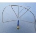 1.2g 3 Blade Clover Leaf Antenna & Skew W/ L TYPE Connecto for Audio Video FPV 2pcs