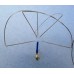 1.2g 3 Blade Clover Leaf Antenna & Skew W/ L TYPE Connecto for Audio Video FPV 2pcs
