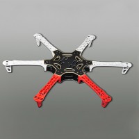 Tarot Newly Designed Composite Material Hexacopter Main Frame Kit FY550 TL2778 (White+Red)