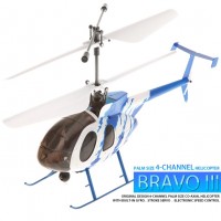 Nine Eagles Bravo III 312A 4CH helicopters RTF (Blue Edition 2.4 GHz )