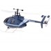 Nine Eagles Bravo SX 320A 4CH RTF Helicopter (Blue Edition 2.4 GHz )