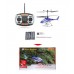 Nine Eagles Draco 210A helicopter 4ch RTF (Blue Edition 2.4 GHz )