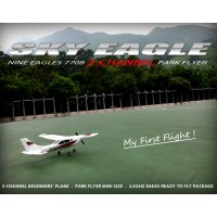 Nine Eagles Mini RC Cessna aircraft (Red 2.4Ghz edition )