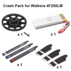 Crash Pack for Walkera 4F200LM Helicopter (Black)