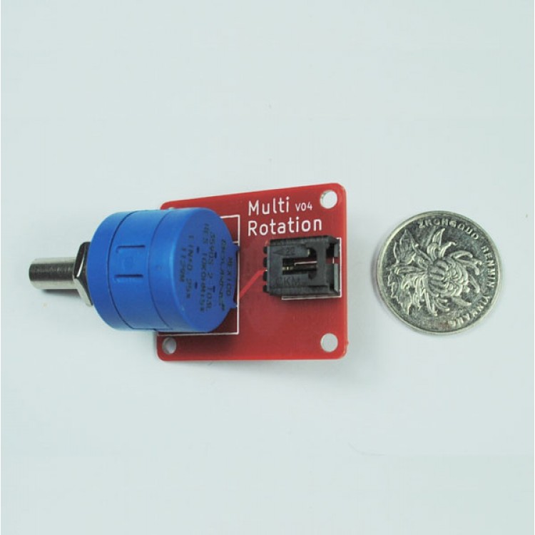 Arduino Multi-turn Rotation Potentiometer Module Rotary Sensor - Free ...