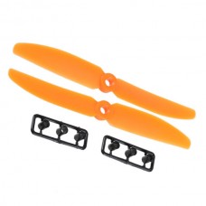 1 Pair Gemfan 5030 5030R 2-Blades CW CCW Propeller for Micro QuadCopter-Orange