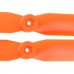 2PCS GWS EP8040 8X4 203 x 102mm Airplane Slowflyer Propellers-Orange