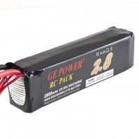GE POWER 2800mAh 25-50C High Discharge Rechargeable Lithium Polymer Battery