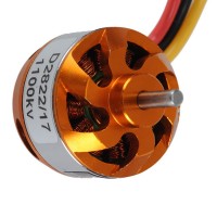 D2822 RC 1100/1450/1800/2600KV Outrunner Brushless Motor for Multicopter