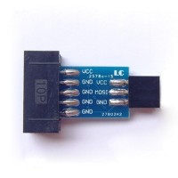 AVRISP USBasp STK500 10PIN to 6PIN Standard Convertor 2-Pack