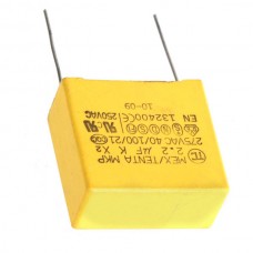 2.2uf 275VAC Polypropylene Film Capacitor 10-Pack