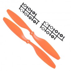 10x4.5" 1045 1045R Counter Rotating Propeller Blade For Quadcopter MultiCoptor-Orange