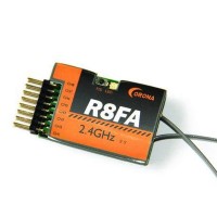 CORONA R8FA 8-Ch Spread Spectrum/FASST Compatible Receiver