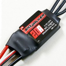 Hobbywing SKYWALKER 20A Build-in BEC 2A Brushless ESC 2-3S LIPO