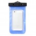 Waterproof 20M Dry Diving Pouch Cover Case Bag For iPhone 5 4 4S 4.5" Cellphone-Blue