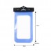 Waterproof 20M Dry Diving Pouch Cover Case Bag For iPhone 5 4 4S 4.5" Cellphone-Blue