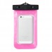 Waterproof 20M Dry Diving Pouch Cover Case Bag For iPhone 5 4 4S 4.5" Cellphone-Pink