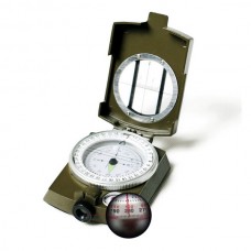 Classic Military Green Pocket Marching Lensatic Compass for Camping Hiking Outdoor Activity