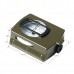 Classic Military Green Pocket Marching Lensatic Compass for Camping Hiking Outdoor Activity