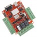 USBCNCV4.0X Stepper Motor Driver Mach3 USB Interface Board Adapter USBCNC Breakout Board