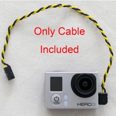 Gopro Hero3 USB 90 Degree Connector to AV Video Realtime Output Cable FPV Hero 3 