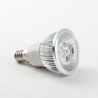 E14 3W 5W LED Spot Light Bulbs Lamp White/Warm White AC85-265V 270lm 6000K