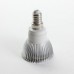 Alu E14 3W LED Spot Light Bulbs Lamp Warm White LED Light AC85-265V 270lm 3000k 