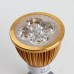 E14 4W LED Spot Light Bulbs Lamp Cool White LED Light AC85-265V 360lm Golden Shell