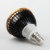 E14 4W PRA20 LED Spot Light Bulbs Lamp Cool White LED Light AC85-265V 360lm Black Shell