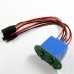 15A Large Current 2-way Two Channel Switch Harness/W Silicon Wire