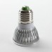 Aluminium Shell E27 3W LED Spot Light Bulbs Lamp Warm White LED Light AC85-265V 270lm 3000k 