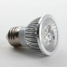 Aluminium Shell E27 6W LED Spot Light Bulbs Lamp Cool White LED Light AC85-265V 460lm 6000k