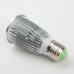 Aluminium Shell E27 9W LED Spot Light Bulbs Lamp Warm White LED Light AC85-265V 420lm 3000k