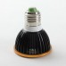 E27 4W PAR20 LED Spot Light Bulbs Lamp Cool White LED Light AC85-265V 360lm Black Shell