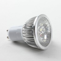 Round GU10 3W LED Spot Light Bulbs Lamp Cool White LED Light AC85-265V 270lm 6000k 