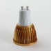 GU10 4W LED Spot Light Bulbs Lamp Warm White LED Light AC85-265V 360lm 3000k Golden Shell