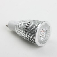 GU10 9W LED Spot Light Bulbs Lamp Warm White LED Light AC85-265V 420lm 3000k Alu Shell