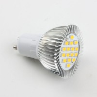 GU10 6W LED 5630 LED Light Bulbs Lamp Warm White LED Light 85-265V 480lm 3000k
