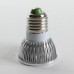 Aluminium Shell E27 3W LED Spot Light Bulbs Lamp Cool White LED Light AC85-265V 270lm 6000k 