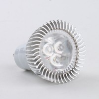  GU10 3W LED Spot Light Bulbs Lamp Warm White LED Light AC85-265V 270lm 3000k Aluminium Shell