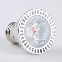 E27 3W LED Spot Light Bulbs Lamp Cool White LED Light AC85-265V 270lm 6000k Decorative LED