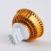 Mr16 3W LED Light Bulbs Lamp Warm White LED Light 12V 270lm 3000k Golden Shell