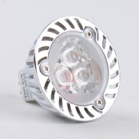 Mr16 3W LED Spot Light Bulbs Lamp Warm White LED Light AC/DC 12V 270lm 3000k Alu