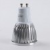 GU10 6W 3LEDs Lamp LED Light Bulbs Lamp Warm White LED Light 85-265V 420lm 3000k